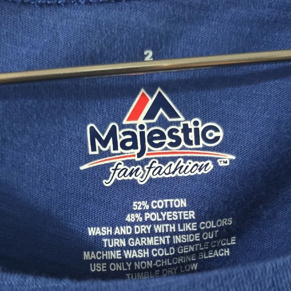 Majestic Blue Fan Fashion Tee - Picture 2 of 6